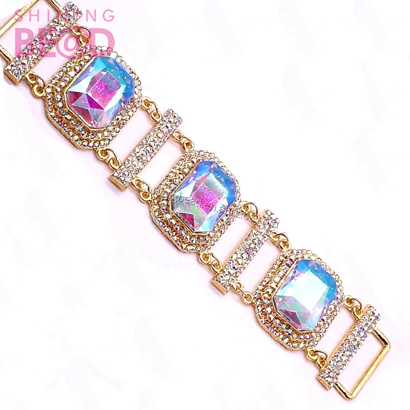 High quality gold connectors buckle wholesale jewelry bikini connector for swimming wear