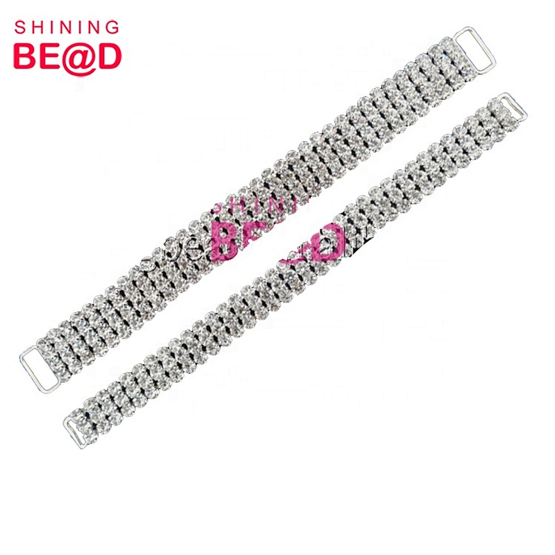 Fashionable 3-row Or 4-row Rhinestone Bikini Connector,Crystal Rhinestone Connectors For Bikini,Bikini Connectors For Sale
