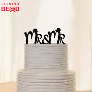 High quality Mr & Mrs Wedding Cake Topper