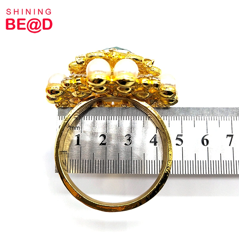 Fashion Flower Shape Pearl Rhinestone Napkin Ring For Wedding Table Decoration,Napkin Rings For Weddings