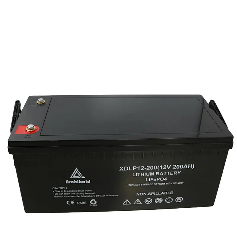 Lifepo4 12v 200ah Battery for RV, Motorhomes, Caravans