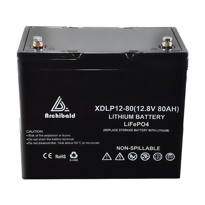 12V 80ah Lifepo4 Lithium Battery 3500+ Cycles for Electric Golf Buggy High Capacity Long Life