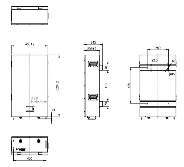 48v lithium ion solar battery