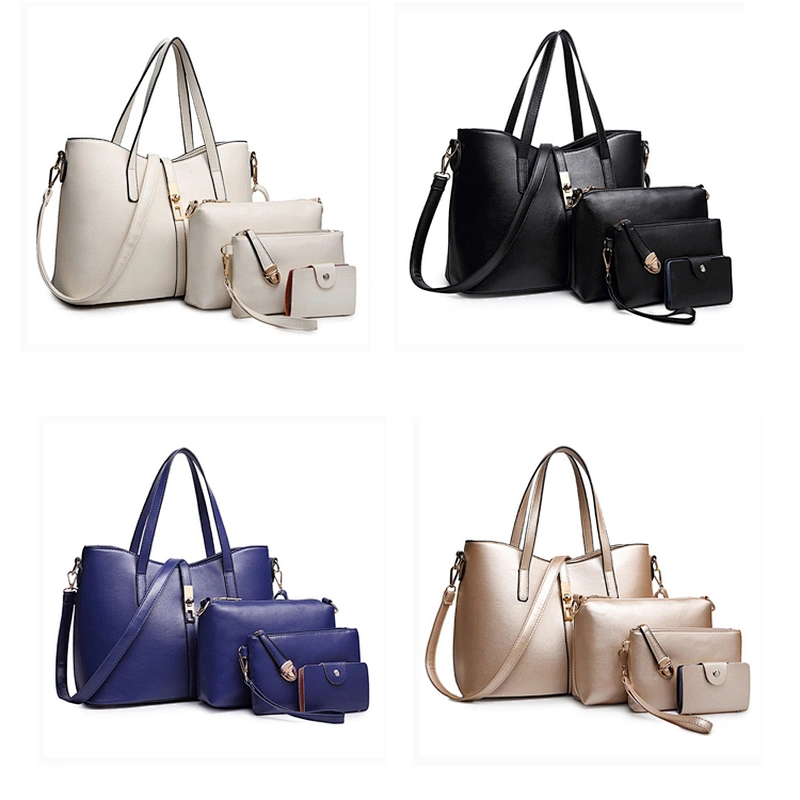 #ZB154 TARIFF FREE Southeast Asia P&S Union Group handbag manufacturer wholesale high quality fashion pu leather woman bag set