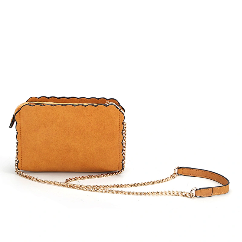8258-Handbag factories Rough PU metal chain floral bags