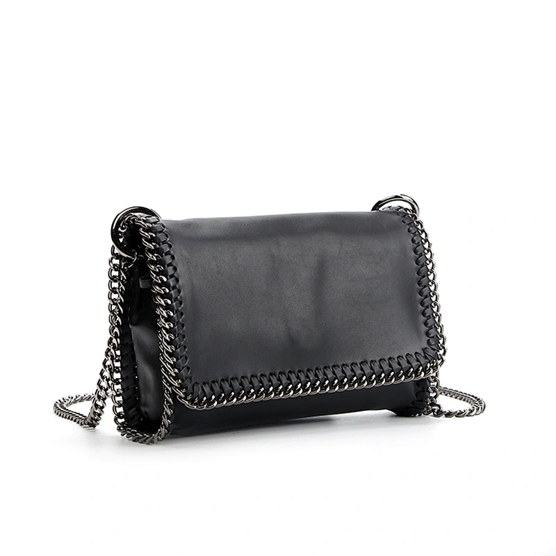 9273-2018 design factory wholesale smooth sheep skin leather shoulder bags