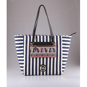 3509 Fashion designer bags ladies canvas cotton tote carteras de mujer