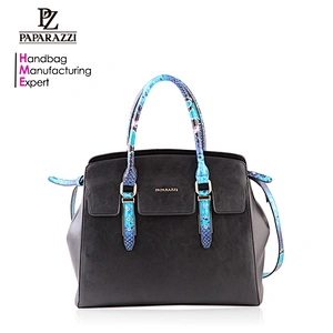 5126 Fashion latest large designer handbags and purses in black