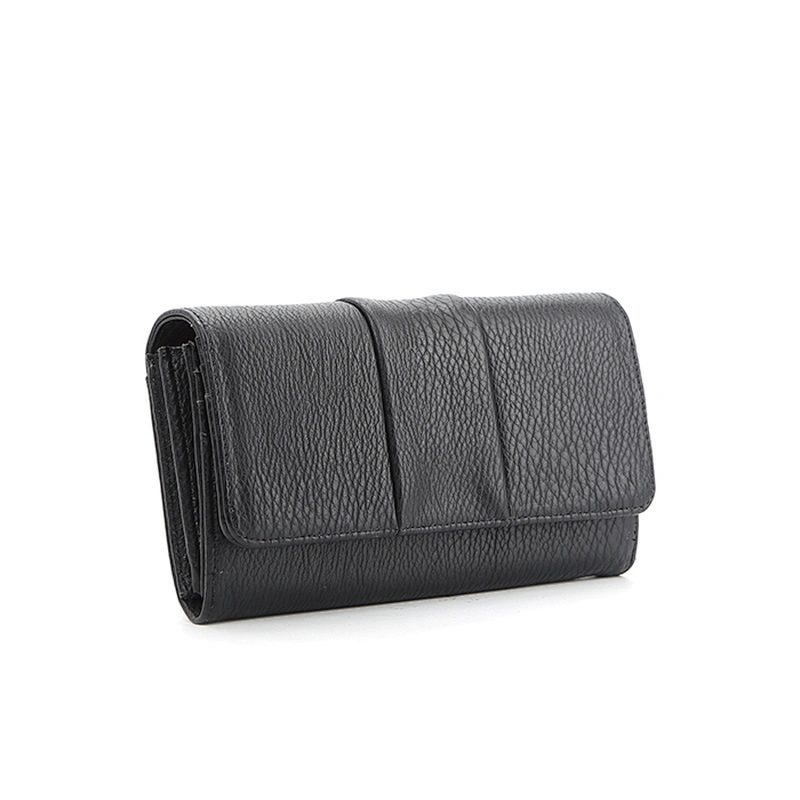 9264 China manufacturer classic ladies flap wallets