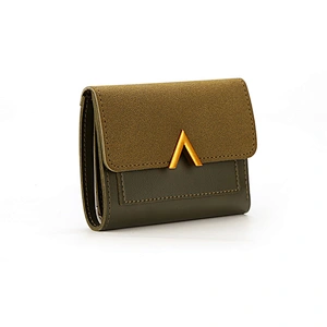 7917 Paparazzi 2019 spring fashion high quality faux leather ladies trifold wallet wholesale women custom wallet