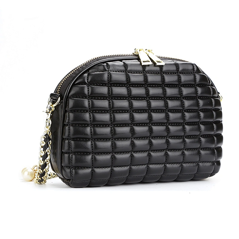 7420 New arrival 2018 lady favorite quilting design women PU crossbody bag