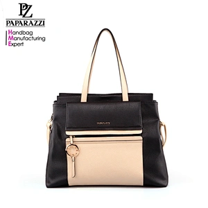 4970 Latest women bag factory free logo emboss hand bags tote ladies handbags manufacturer in guangzhou