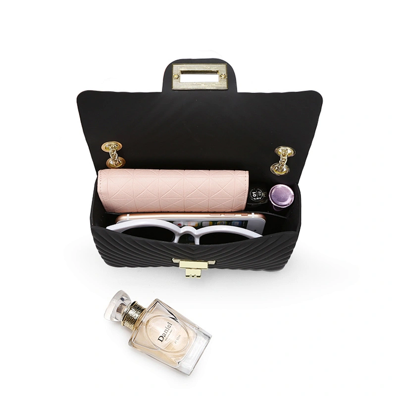 6941 2019 Wholesale Hot Sale Fashion Mini Women Shoulder Bag Custom Single Strap Lady PVC Leather Small Chain Crossbody Bag
