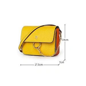 6106B 2019 Wholesale Hot Selling Lady Crossbody Bag High Quality Unique Design New Style Fashion PU Leather Women Shoulder Bag