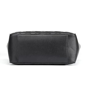 6991-TAX FREE Wholesale top brand bolsos designer faux leather quilted handbag foldable tote bag