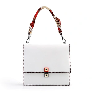 7427 New arrival international brand woman leather handbags wholesale PU lady shoulder bag