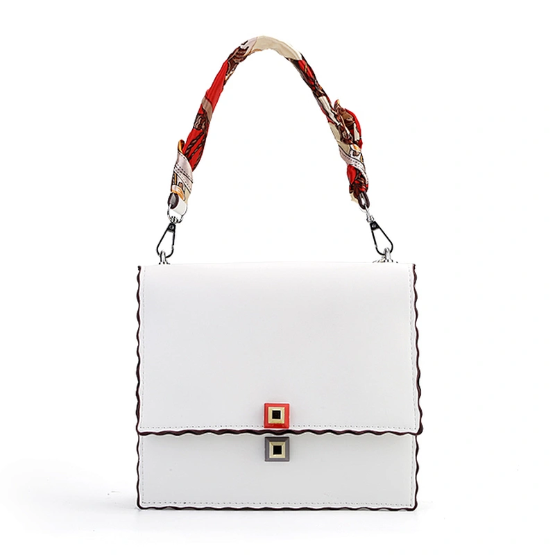 7427 New arrival international brand woman leather handbags wholesale PU lady shoulder bag