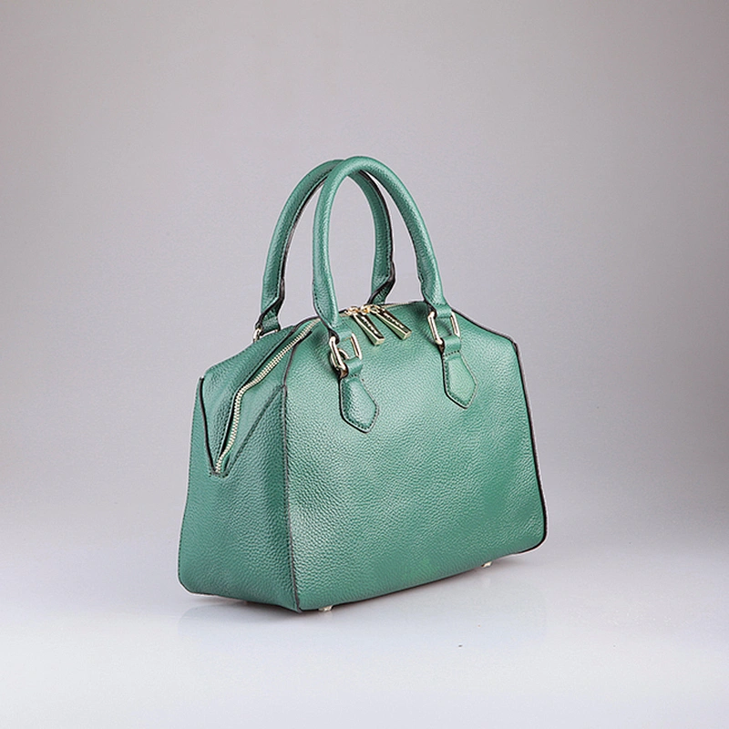 4025-Top sale unique shape original design high quality custom leather women handbag