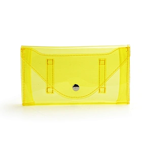 #8988 2019 Trend fashion Silica Gel clear lady waist wallet