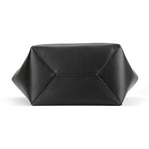 #6557 Myanmar own factory Tariff Free latest fashion design custom black PU leather ladies hand bags luxury handbags for women