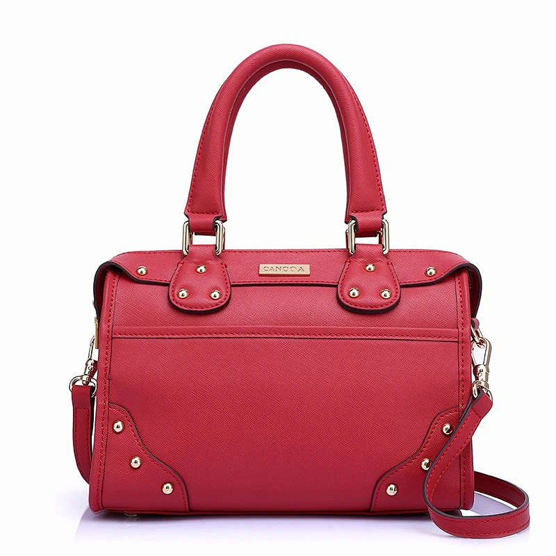 CC2035B-Fancy style best selling red color original design satchel handbags factory wholesale price