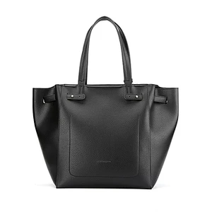 #6557 Myanmar own factory Tariff Free latest fashion design custom black PU leather ladies hand bags luxury handbags for women
