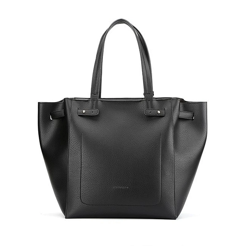 #6557 Myanmar own factory Tariff Free latest fashion design custom black PU leather ladies hand bags luxury handbags for women