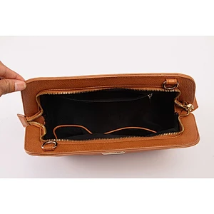 AW15-BY-12 International branded PAPARAZZI designs wholesale price camel color ladies crossbody bag