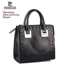 4020- Latest design shoulder strap ladies fashion genuine leather handbags carteras de cuero