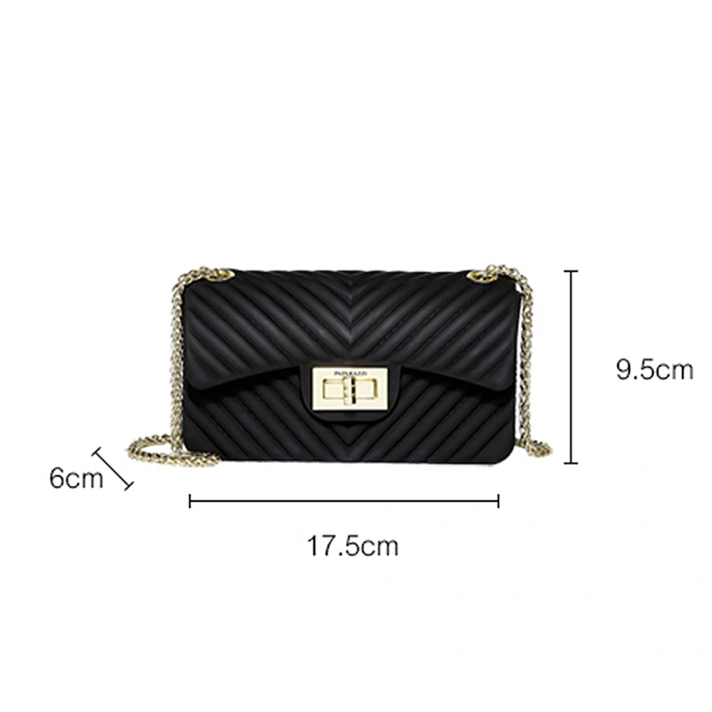 6941 2019 Wholesale Hot Sale Fashion Mini Women Shoulder Bag Custom Single Strap Lady PVC Leather Small Chain Crossbody Bag