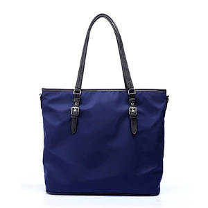 CC1049A-New arrival women fashion hot sale saffiano PU waterproof nylon shopper bags 2018