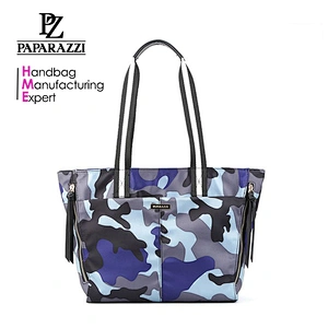 6565 designer fashion OEM waterproof printing nylon shopping bag 2018 best selling