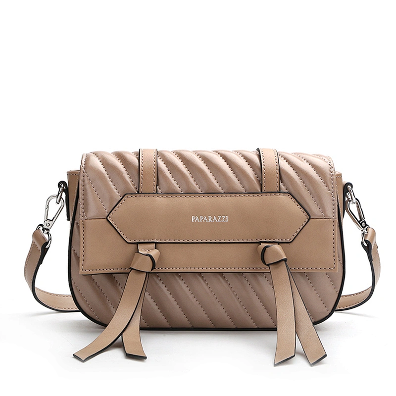 #10347 2019 Paparazzi hot selling high quality pleated cotton leather design lady handbag pu leather fashion women shoulder bag
