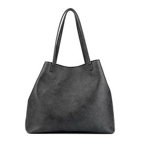 6558 Factory wholesale shopping leather bags women handbags 2018