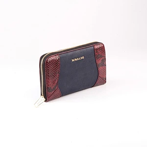 5820 Synthetic snake leather woman card holder wallet