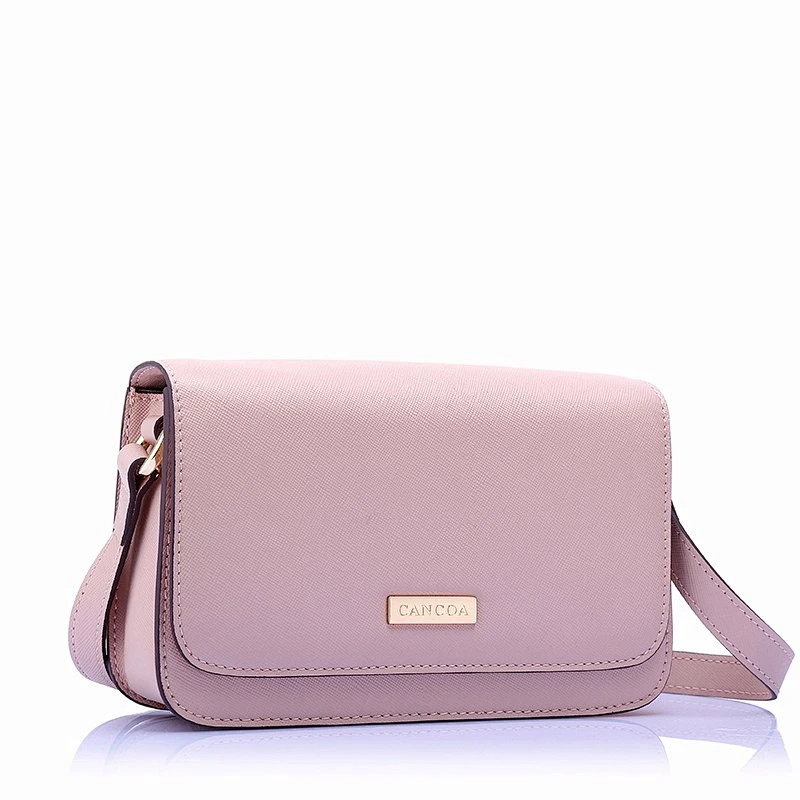 CC2047B-2019 Newest design high end faux leather saffiano small shoulder bag crossbody bag