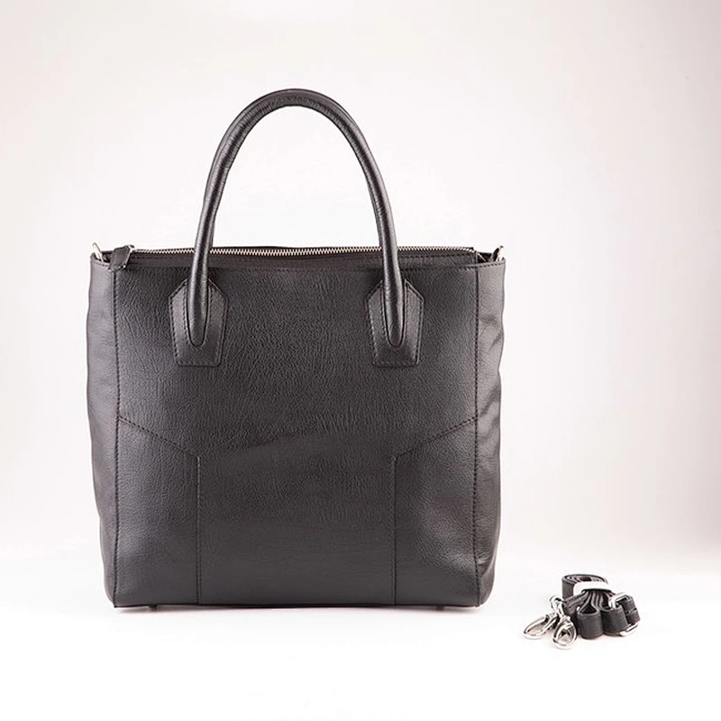 5592 Good Quality Elegant Genuine Leather Tote Bags Women Hand Bags
