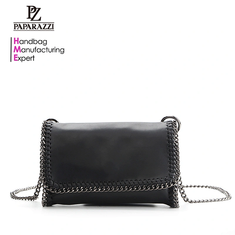 9273-2018 design factory wholesale smooth sheep skin leather shoulder bags