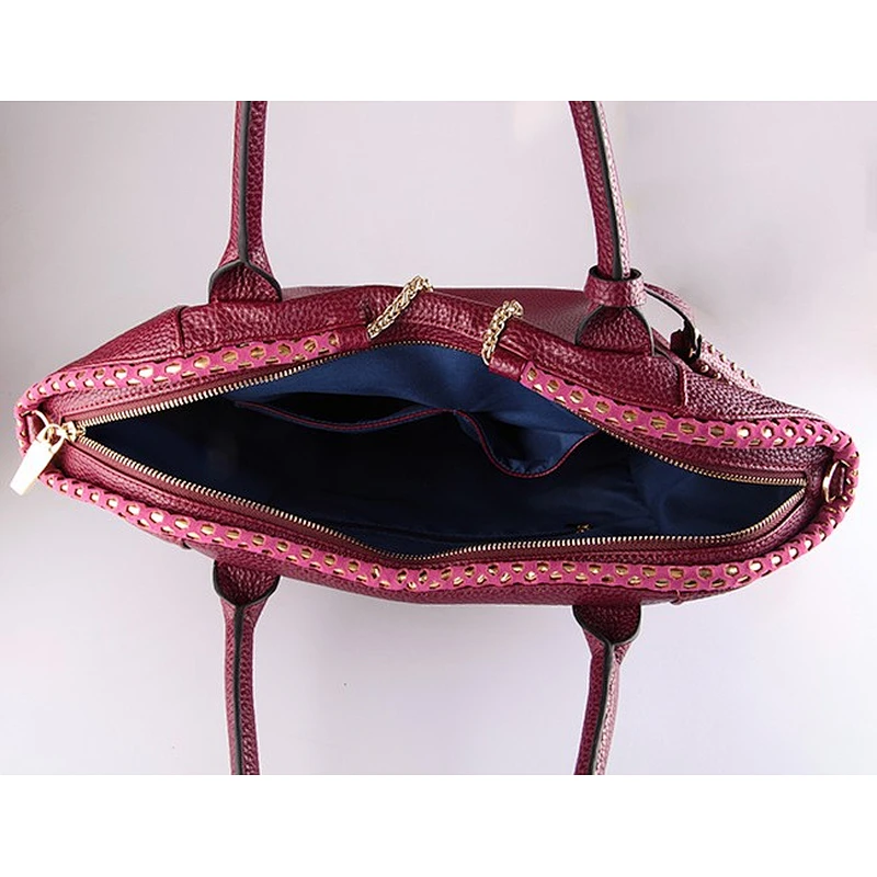 4838 Ladies top latest design customized handmade tote bag handbag SS 2018