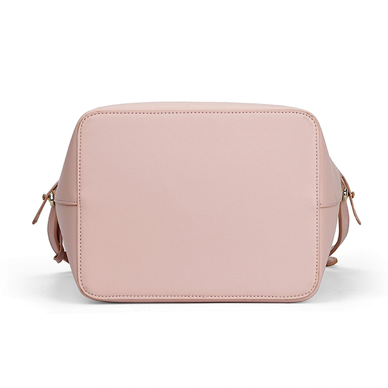 7424-Europe style newest design double side saffinao PU handbags with pouch