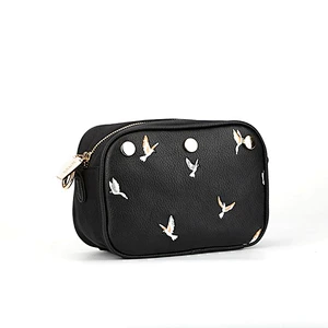 6537- Paparazzi Original design Custom fashion Embroidery PU Leather Shoulder Clutch Evening Bags