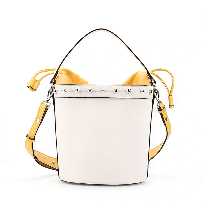 7904 Guangzhou Paparazzi Customized Hand Bag Manufacturer Ladies Drawstring Bucket Bag for 2018