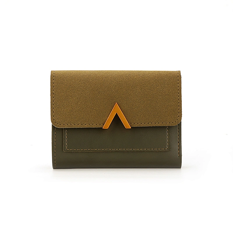 7917 Paparazzi 2019 spring fashion high quality faux leather ladies trifold wallet wholesale women custom wallet