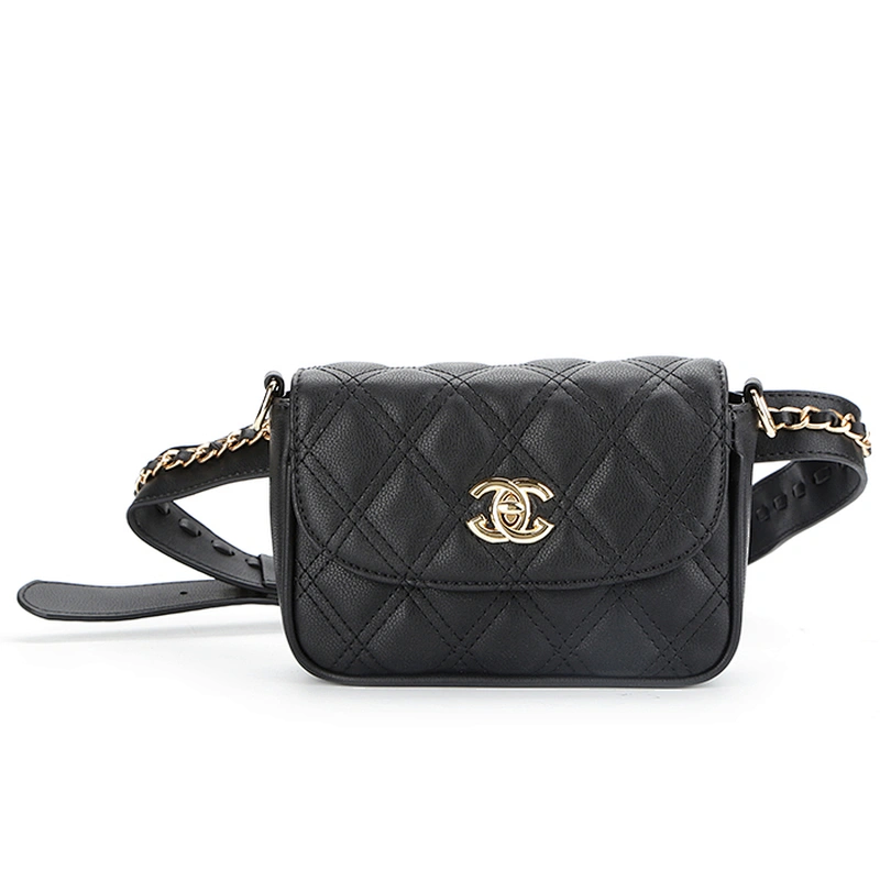 8467-2018 new arrival quilt pu leather lady crossbody bag China manufacturer since 1992