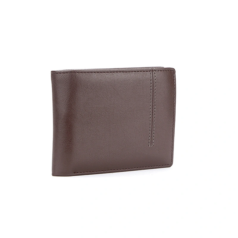 5725 Retro designer 100% genuine leather wallets for young man