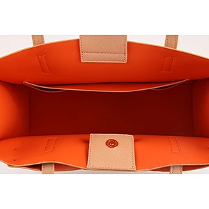 5071 Best selling saffiano handbag characteristics fashion make your own handbag