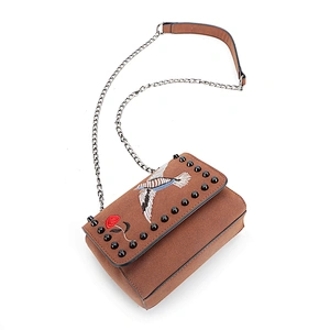 8518 Manufacture OEM/ODM Unique Original Designer Crossbody bag Embroideries Ladies Handbag for 2018 spring