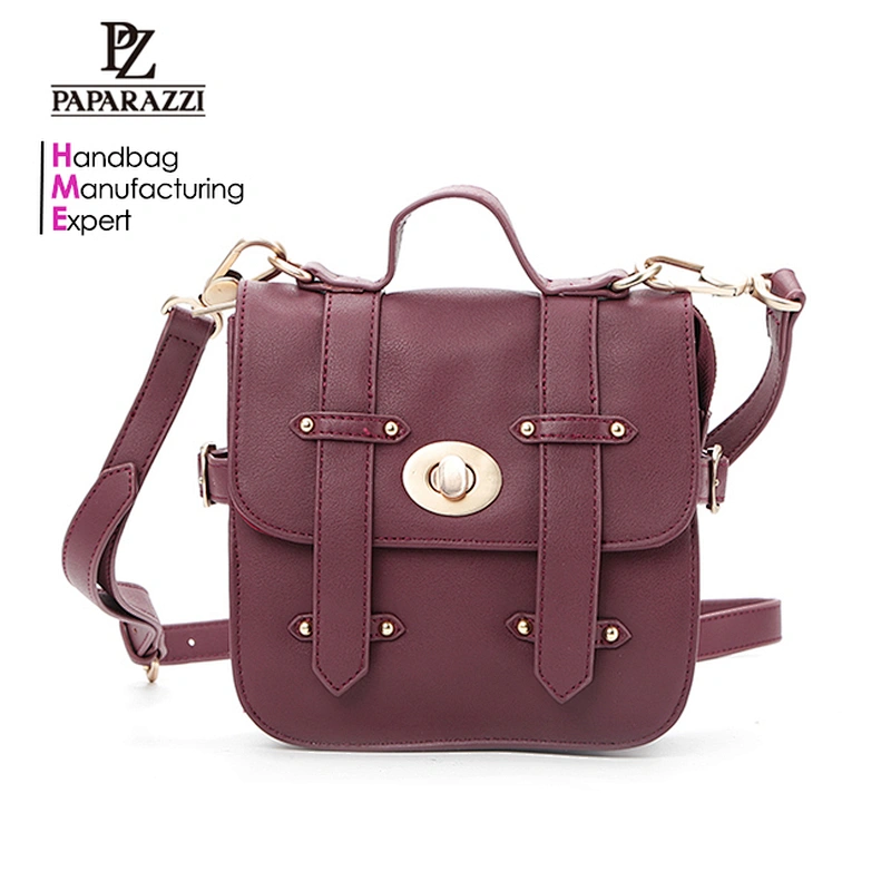 4715 Paparazzi SGS approved new arrival fashion women faux leather crossbody bags China factory