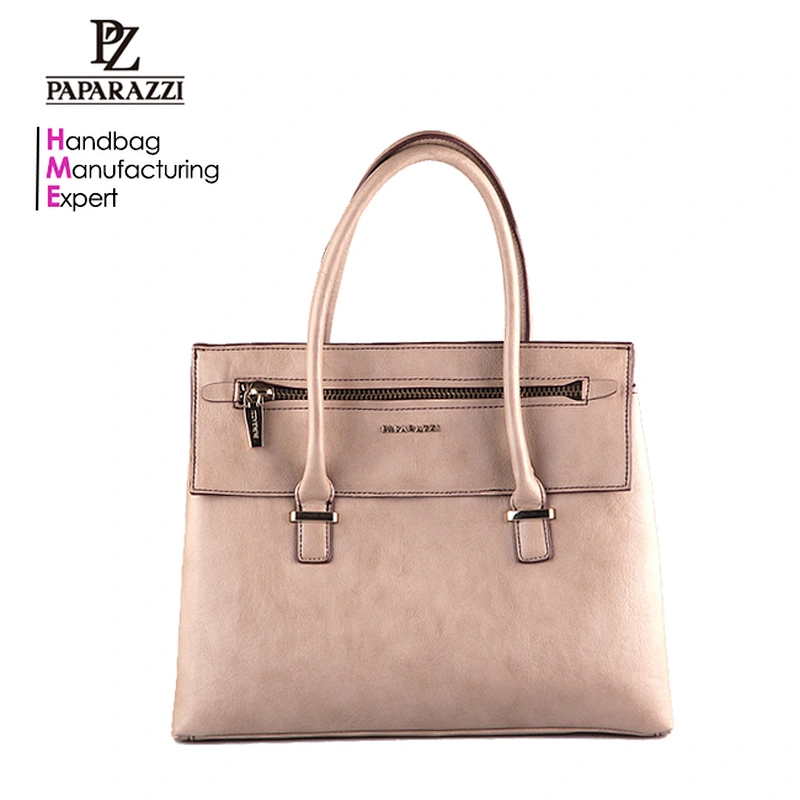 3566 Paparazzi SGS Approved Office Lady Briefcase Bag Elegant Women PU Handbags
