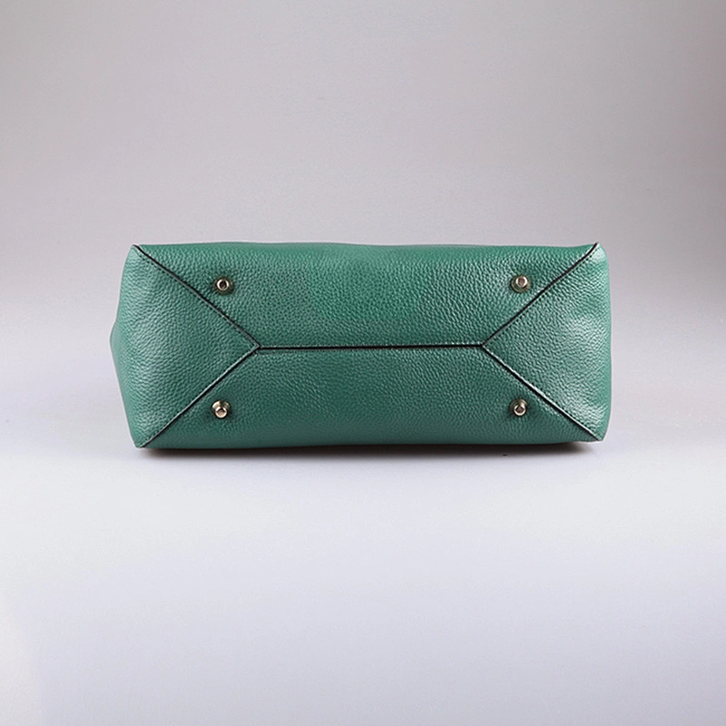 4025-Top sale unique shape original design high quality custom leather women handbag